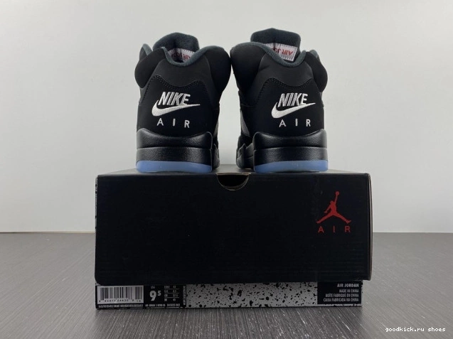 Jordan 5 Black (2016) Retro 845035-003 Metallic 0704